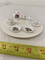 Miniature Hummel Tea Set