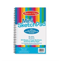 New Melissa & Doug Mini-Sketch Pad (6"x9")