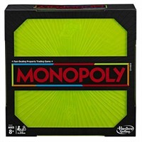Hasbro Monopoly Neon Pop Kids Board Game