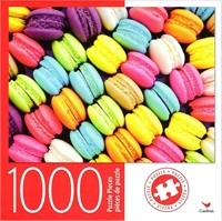 New 1,000 Pc Puzzle Paris Macarons by Andrews + Bl