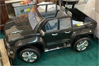 Electric toy car Chevrolet Silverado black