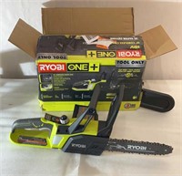 Ryobi cordless chainsaw 10”
