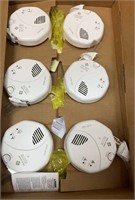 Smoke and carbon alarm qty 6