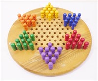 Wood Chinese Checker Game