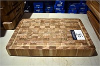 {each} Teak Butcher Block Cutting Board