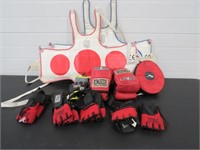 Lot - ProForce Chest Guards, Boxing Gloves, Etc.