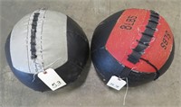 Lot - (2) Get Rx's Wall Balls (20lb & 8lb)