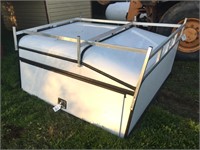 AREA 6' Truck Cap w/ Aluminum Ladder Rack