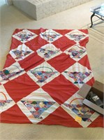Quilt Top & Marbles