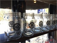 16 Brick Works Mason Jar Glasses