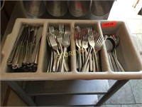 Qty of Cutlery & Bin