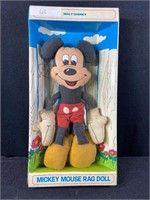 Mickey Mouse Rag Doll