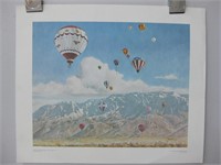 20.75" x 17.5" Balloon Print by Gene Garriott