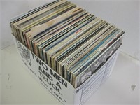 Miscellaneous Box of Vintage 100+ Record Albums