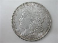 1889 Silver Morgan Dollar - Philadelphia Mint