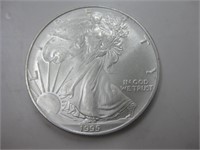 1995 1oz Fine Silver American Eagle Bullion Coin