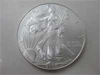 2000 1oz Fine Silver American Eagle Bullion Coin