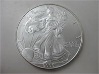 2000 1oz Fine Silver American Eagle Bullion Coin