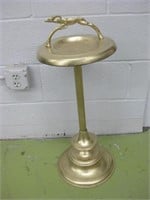 27" Tall Refinished Vintage Ashtray Stand