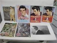 7 Elvis Presley Metal Signs & Plastic Lenticulars