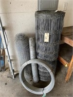 2 Rolls of Chicken Wire, Woven Wire, Tensile Wire