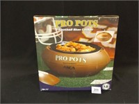 1½ Qt Football Slow Cooker in box