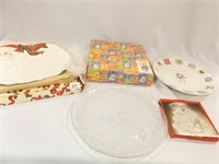 Holiday Serving Plates (5)