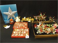 Christmas Ornaments, Garland, Sprigs