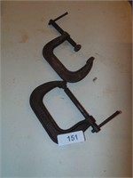 (2) C-Clamps