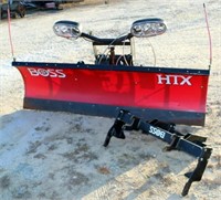 Boss 7'6" Poly HTX Plow w/ Mounting Bracket