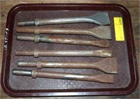 (Lot of 6) Various Chisel Bits