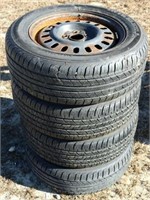 Set of 4 215/60R16 Tires w/ Rims