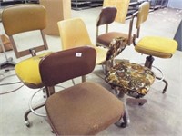 6 - Assorted chairs