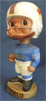 1960's BUFFALO BILLS EAR PAD BOBBIN' HEAD NODDER