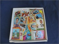 BOX LOT 1960'S EARLY 70'S TOPPS FOOTBALL CARDS