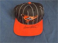 FRANK ROBINSON SIGNED BALTIMORE ORIOLES HAT