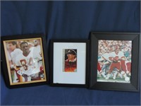 REDSKINS SIGNED PHOTOS GIGGS CLARK THEISSMAN