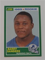 1989 SCORE BARRY SANDERS ROOKIE CARD