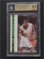 BGS 9.5 2003 UD TOP PROSPECTS LEBRON JAMES ROOKIE