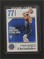 2018 CHRONICLES LUKA DONCIC ROOKIE CARD