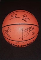 JSA COA Miami Heat 92-93 Signed Team Ball