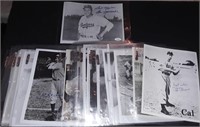 1940's & 1950's Brooklyn Dodgers Signed 8x10 Lot