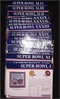 Williabee & Ward Super Bowl Patch Lot