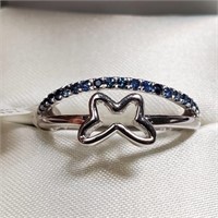 $3300 14K  Sapphire(0.2ct) Ring