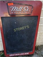 Mill Street Chalk Board A Frame Sign