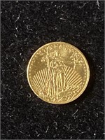 Small United States of America Twenty Dollars gold