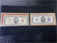 United States Series 1934 and Series 1953 Five
