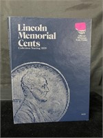 Lincoln memorial cents collection staring 1959