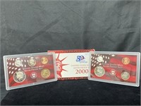 United States mint silver proof set year 2000