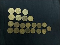 Lot of Dutch coins from 1960-1980s